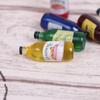 6Pcs 1/12 Dollhouse Miniature Resin Bottle Simulation Wine Bottle Model