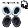 1Pair Replacement Ear Pads Repair Parts Ear Cushion for Logitech G522 Gaming Headphones Accessories