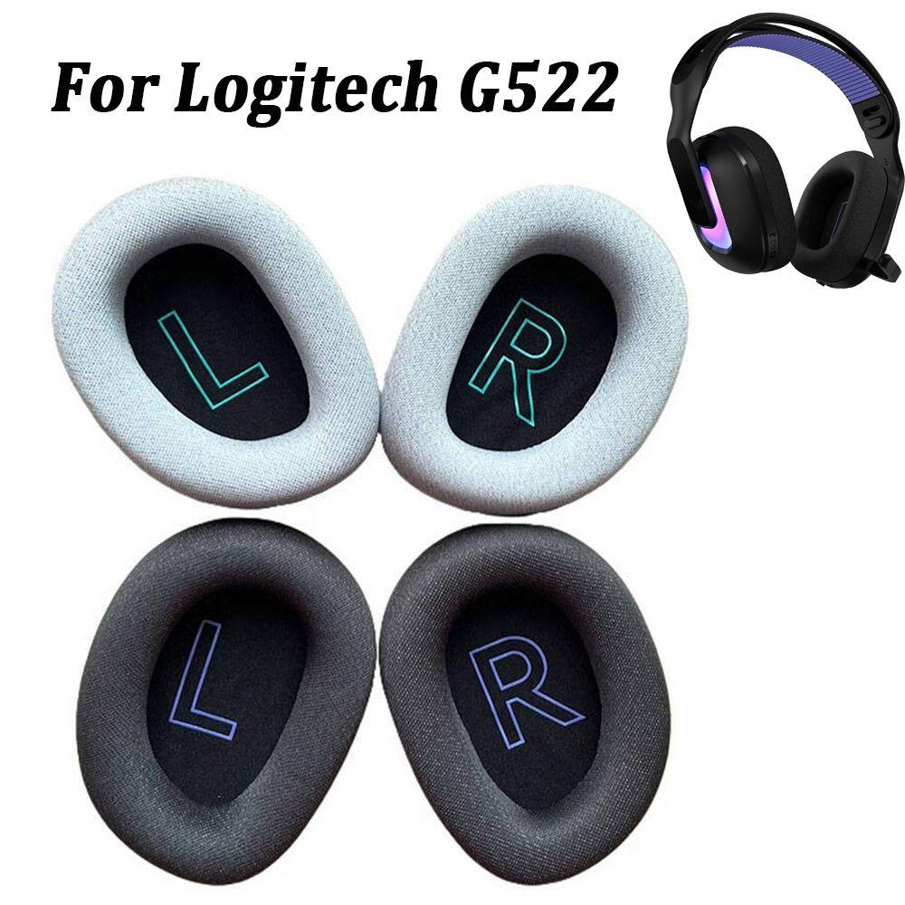 1Pair Replacement Ear Pads Repair Parts Ear Cushion for Logitech G522 Gaming Headphones Accessories