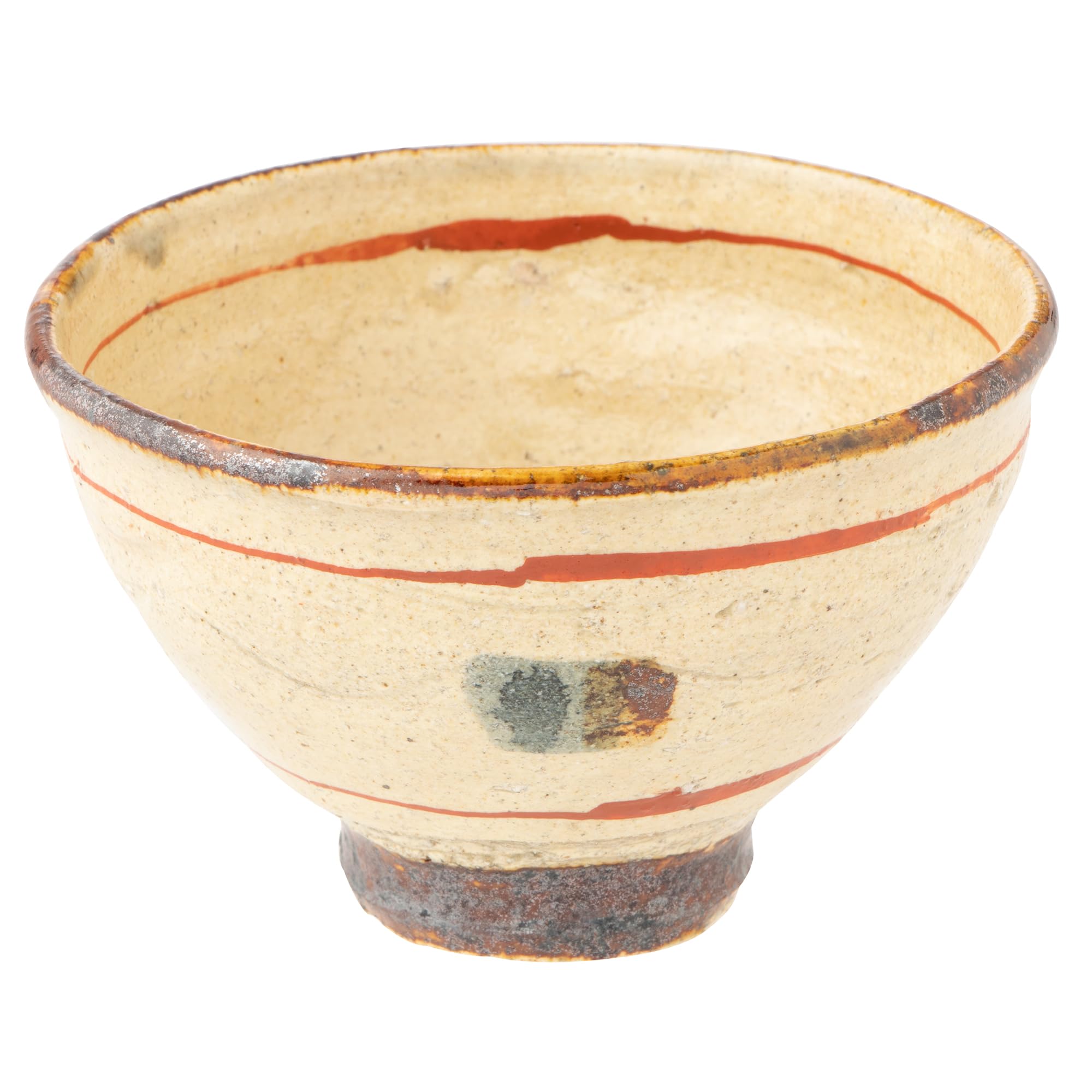 

Маруи Сейто Сигараки-яки Хечомон пиала для риса диаметр кобальтово-синий железисто-бежевый, прибл.. 11см, живопись, MR-3-4042 бежевый