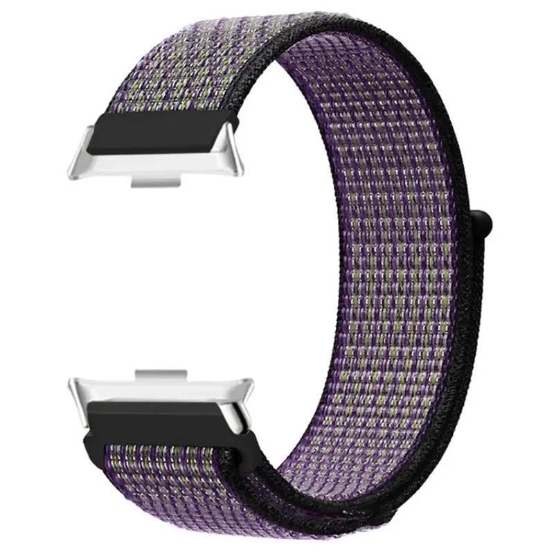 Nylon Loop Strap für Huawei Watch Fit 3 Sport Atmungsaktives Ersatzarmband Armband für Huawei Watch Fit 3 Gürtelzubehör