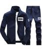 Blanc Blanc Tracksuit Long and Cute Korean Training Casual Top and Bottom Gym Yoga Fitness Subculture Men's 2-Piece Set, Sleeve, Loungewear,