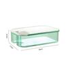 Food Storage Container Fridge Organizer with Lid Fruit Preservation for Camping