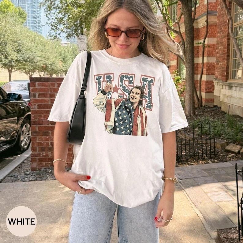Jackk Hughes Usa Gold Hockey T-Shirt Gold Hockey Unisex Shirt S-5XL Q1422 4XL