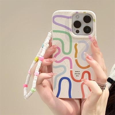 Custodia per cellulare Zhitai iPhone 16 Pro, Cover protettiva per Apple 14/13 Pro Max, Guscio unico in paglia di grano per iPhone 7/8.