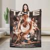 Miss Possessive Tour Tate McRae Super Weiche Decke Plüschdecke Flauschige Wohnzimmer Flanell Bettdecke Sofa Bettbezug