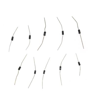 200PCS Diode Assortment Kit 10 Values RectifierCelsiusSchottky Diode 1N4001-1N4007-1N5819 Assorted Set with Storage Box