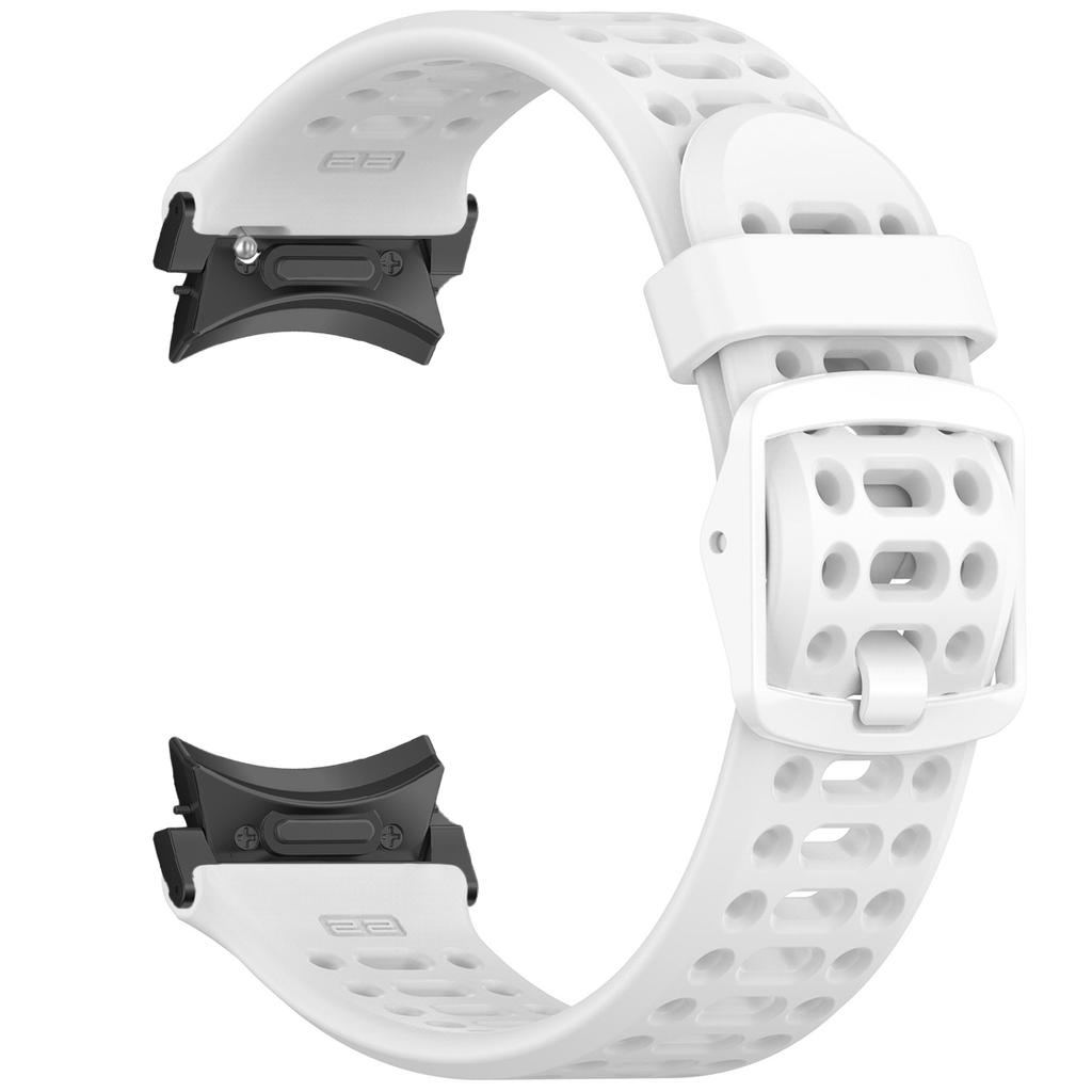 No Gap Silicone Band For Samsung Galaxy Watch 6 5 4 44mm 40mm for Galaxy Watch456 Bracelet Quick Release Smartwatch Accessories