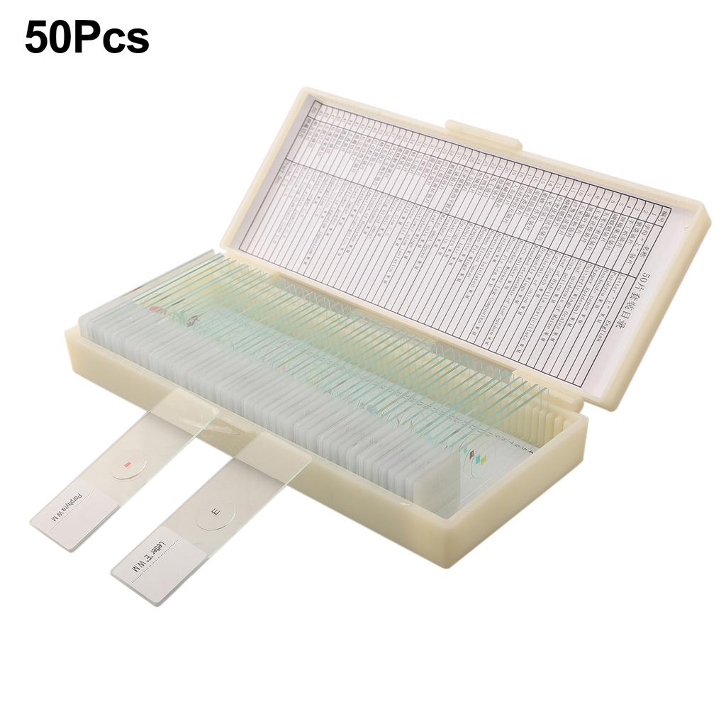 Microscope Specimen Slides for Kids with Educational Biology Focus