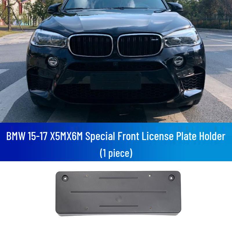 Manse Kennzeichenhalter vorne für BMW X5 M & X6 M - Halterungsrahmen & Abdeckung