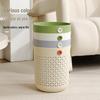 JINGRUIXIANG Simple Hollow Plastic Trash Can