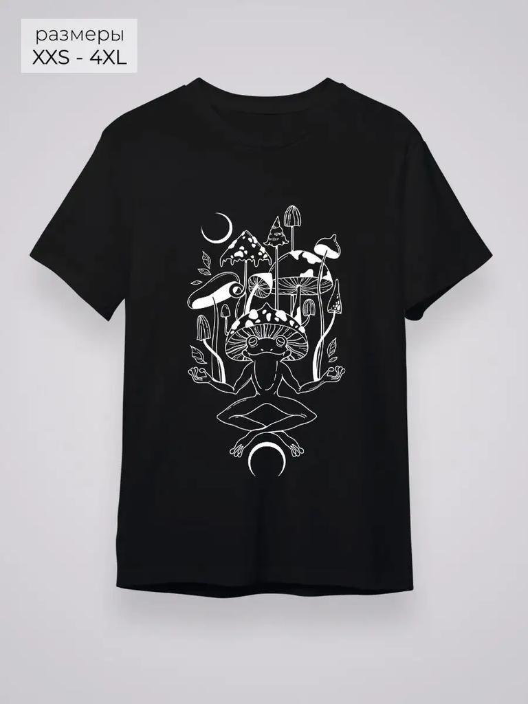 Mushrooms print T-shirt