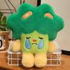 Cute Garlic Eggplant Vegetable Plush Toy With Embroidered Design Gift For