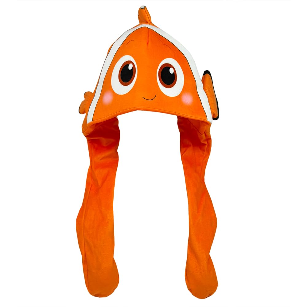 

Finding Nemo Pyoko Pyoko Plush Toy with Hat, Approx. 64cm, Includes Toy Diamond (Nemo (Orange))