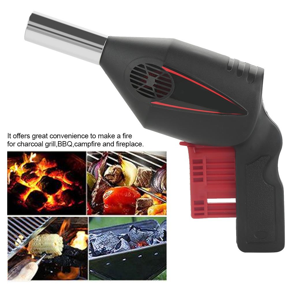 Portable Manual Operated BBQ Fan Air Blower for Outdoor Camping Picnic Grill Barbecue Tool