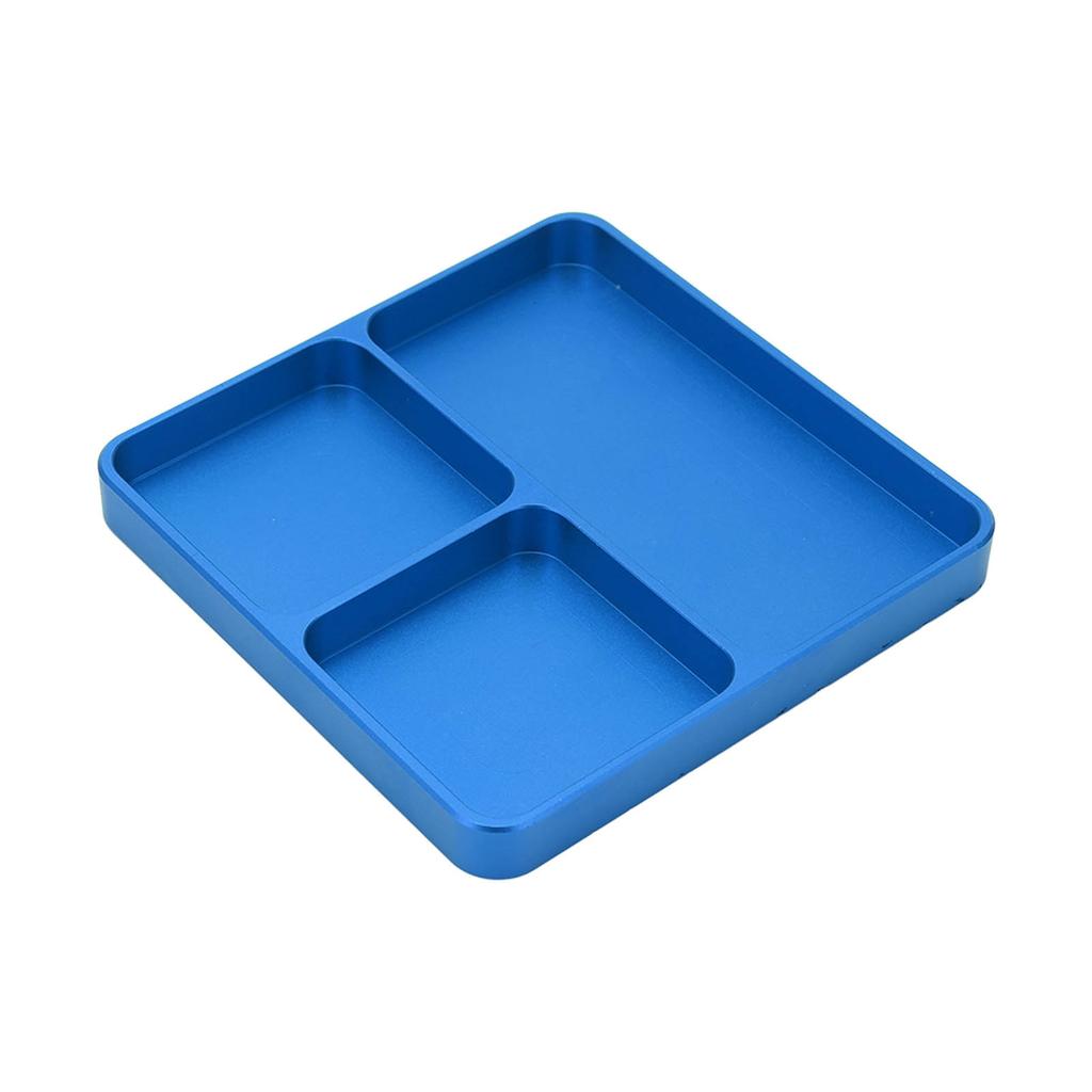 RC Model General Repairing Screw Tray CNC Multifunctional Maintenance Tool for RC Car Screws Blue
