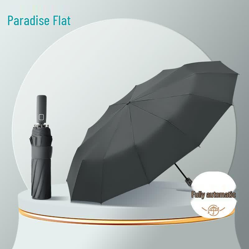 Paradise Fully Automatic 3-Fold 12-Rib UV Protection Umbrella