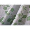 UCHINO Swing Leaf Face Towel 34x80cm Green 100% Cotton Jacquard Soft Towel 7202F377 G