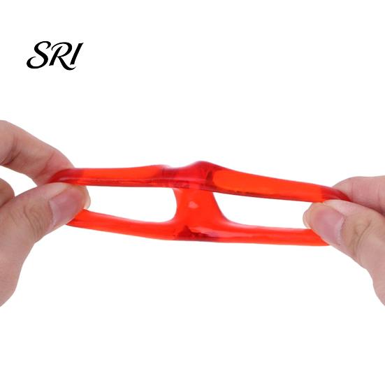 TPE Cock Ring Sperm Lock Ring, Adjustable Tightness Delay Double-Ring Couples Sex Waterproof Skin-Friendly Hypoallergenic Adult Toy for Vibrating