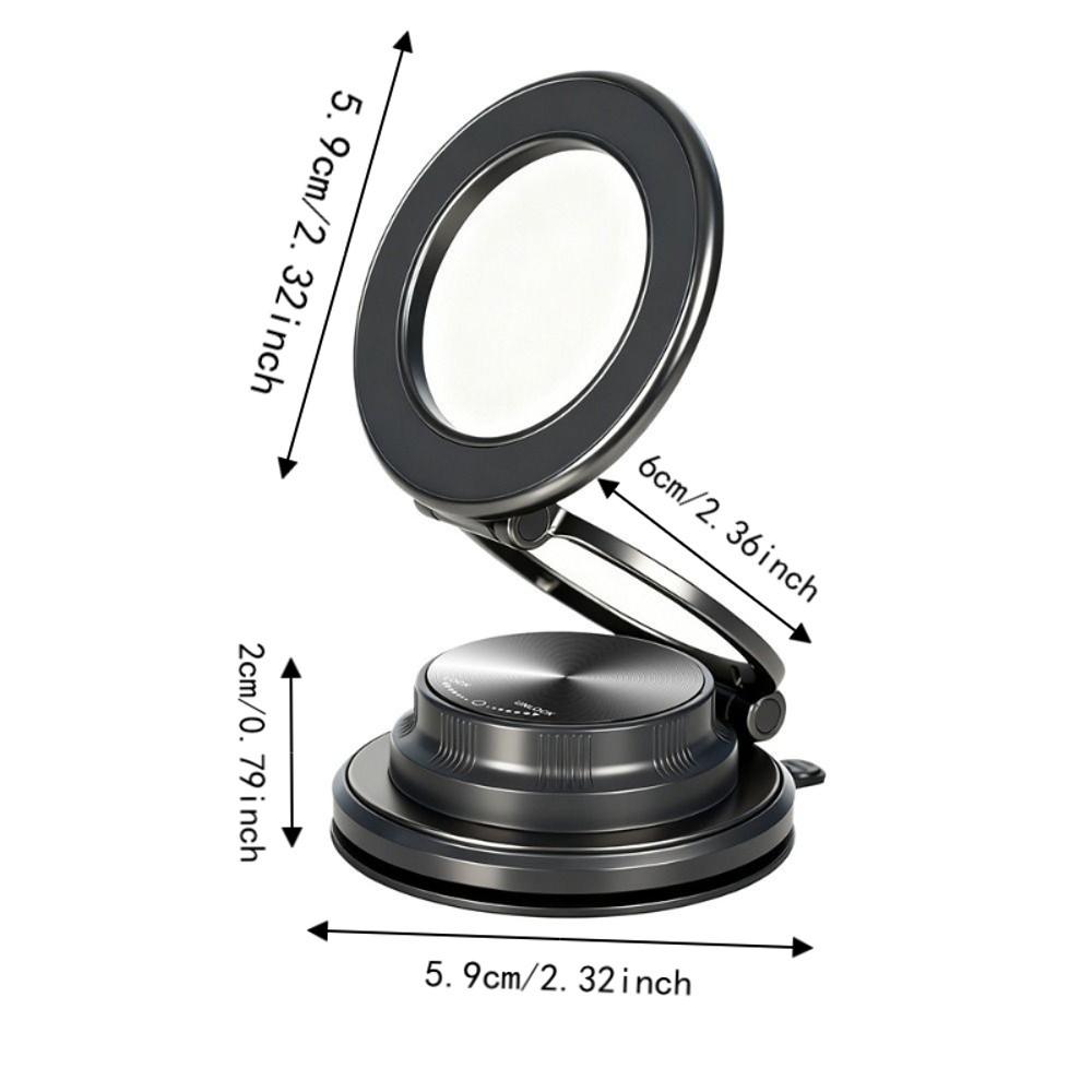 360° Rotatable Windshield Car Mount Foldable Auto Phone Bracket Dashboard