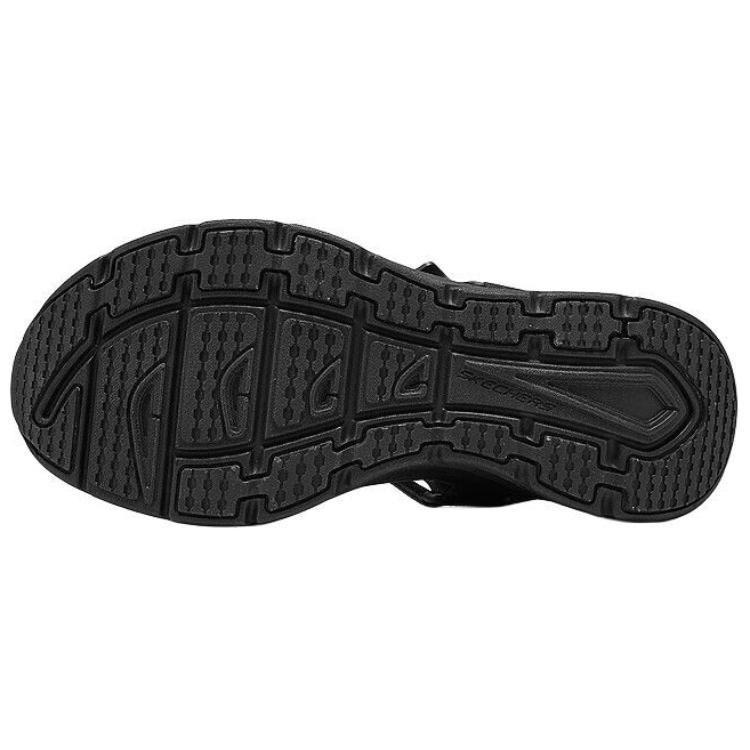 Skechers Modern Comfort Sandals Simple And Comfortable One Strap Sandals Women Sandals Black 119828-BBK