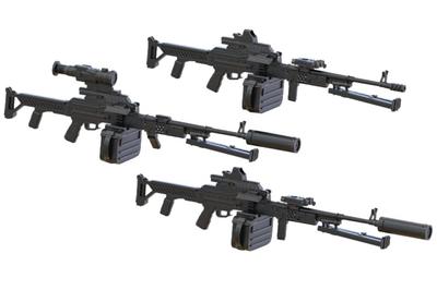 Miniarm Modern PKM Machine Gun Set of 3 Resin Kit B35277 1/35 Russian/Soviet 7.62mm (Military)