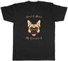 Dog Lover Mens T-Shirt Home Is Where My Frenchie Is Tee Gift