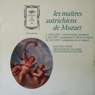 LP Record LEOPOLD MOZART  JOSEPH HAYDN  MIC  Les Matres Autrichiens De Mozart STU70251 Erato 1966 Germany Classical Used