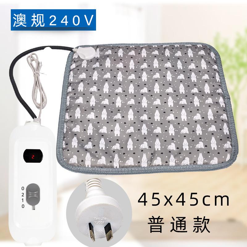 Pet Heating Pad 110V 230V Small Electric Blanket Cat and Dog Mat Waterproof Animal Electric Heating Pad Pet Products  45X45cm