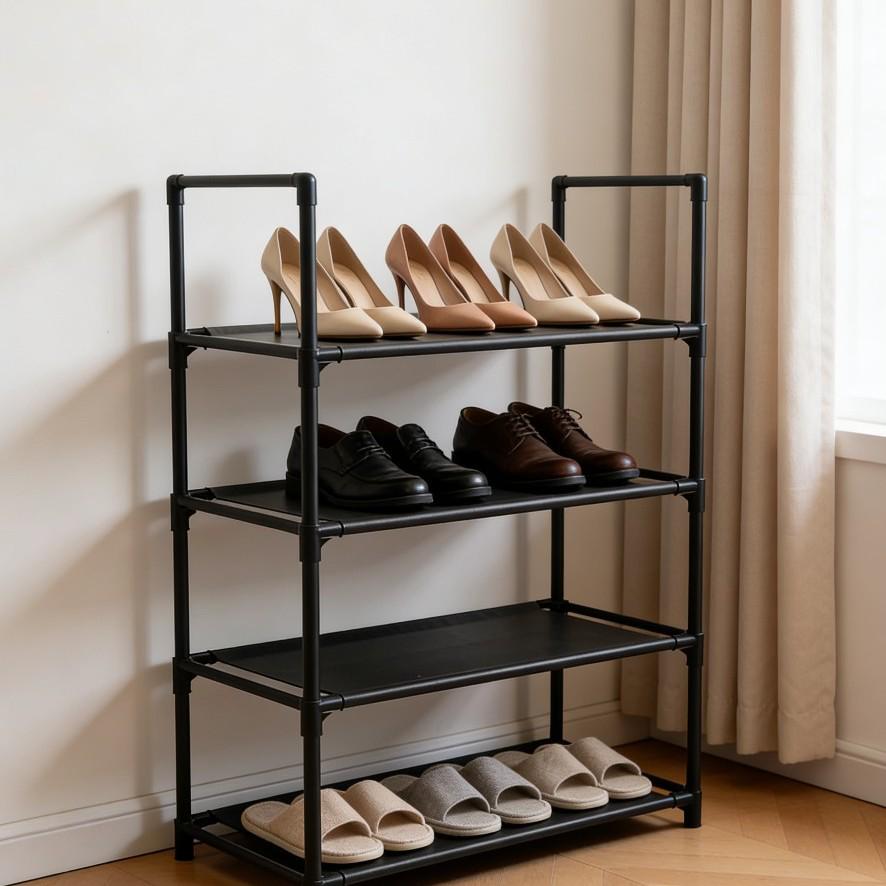 

Jiayouxin Multi-layer Dustproof Shoe Rack - Easy Assembly & Storage Solution