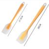 2 Size Flexible Silicone Scraper Heat Resistant Non-stick Translucent Cream Mixing Spatula Kitchen Must-have Gadget