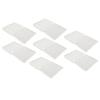 10 Sets Bobbins 36 Compartments Light Weight Clear Transparent Plastic Bobbins with Case for Sewing Machine