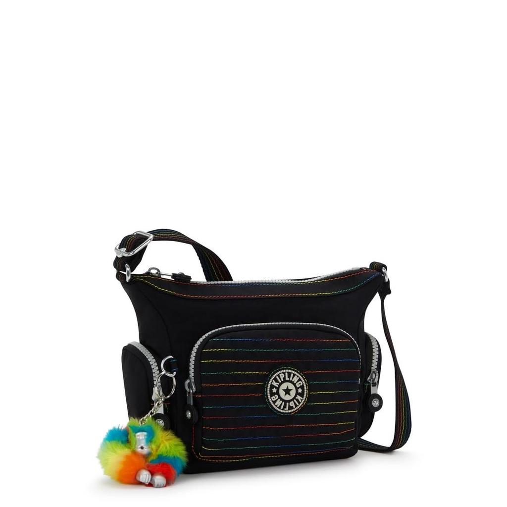 Kipling GABBIE MINI Crossbody Bag Rainbow Dash Bl 4L KI98663MH