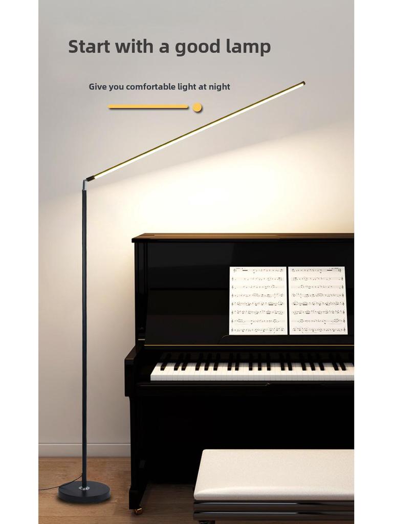 Super Bright LED Floor Lamp for Living Room, Bedroom, Bedside, Reading, Piano, or Eyelash Extension.