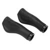 Bike Handle Handlebar Grips Mountain Bike Replacement Handlebar Grip with End Caps for Replacement RepairBlack