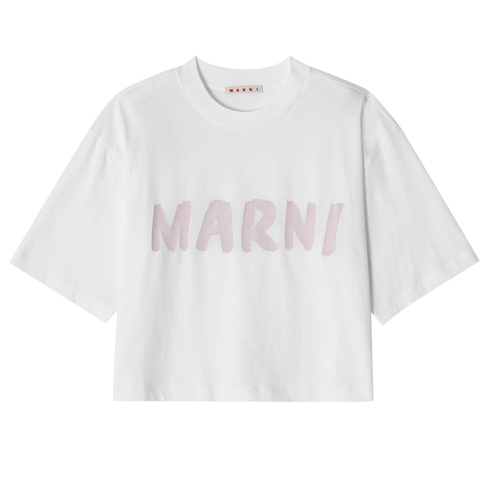 

Marni Thje0333p0 UScS11 L6w01 Logo Women S Short Sleeve Tee THJE0333P0 USCS11 L6W01 (42)