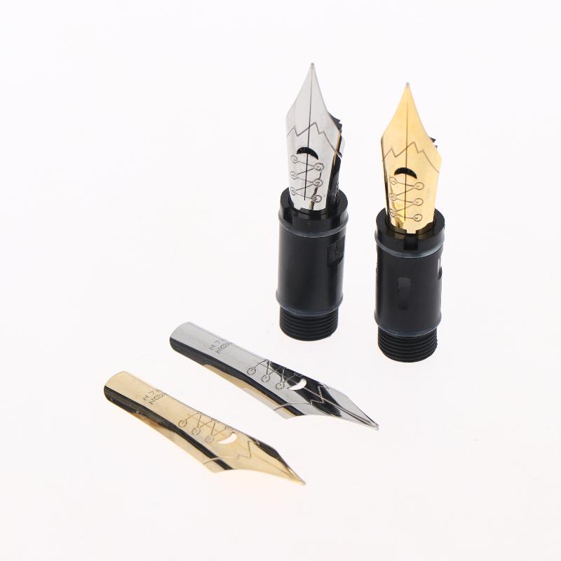 Kreativ Für Majohn P136 P137 P138 P139 Nr.6 Solf Flex Federgriffstück Füllfederhalter Kupferstich Es Er Runder Körper Spitze Feder