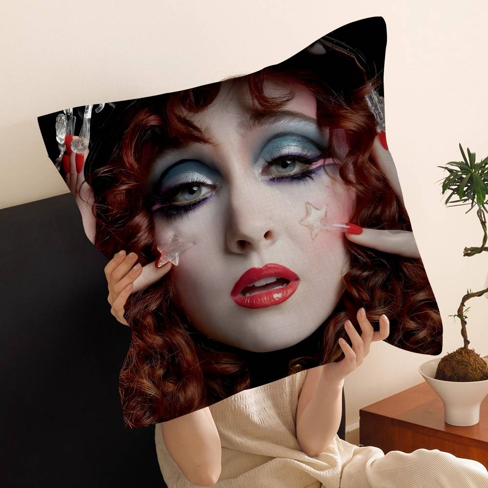 Chappell Roan Singer 45*45cm Cushion Cover Pillow Cover Decor Pillowcase Home Pillowcase for Couch Pillow
