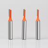 8mm Shank Single-flute Straight Router Bit - Groove Cutting Bit, Trimming Cutter, Woodworking Milling Bit Set