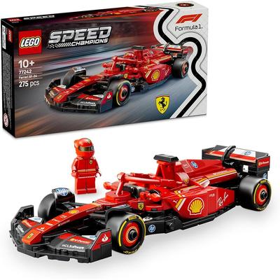 LEGO Speed Champions Ferrari SF-24 F1 Race Car Toy Building Set for Kids Ages 10-12 77242