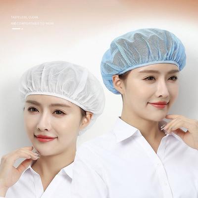 Breathable Mesh Work Hat Sanitary Cooking Hygienic Cap Wholesale Chef Hat  Hotel Restaurants