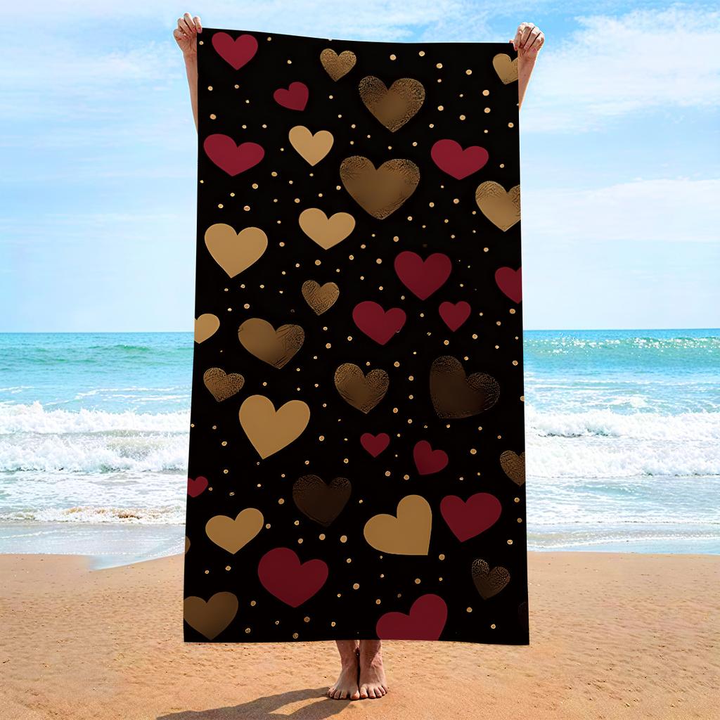 Microfiber Beach Towel Printed Beach Towel Absorbent Beach Towel 2026
