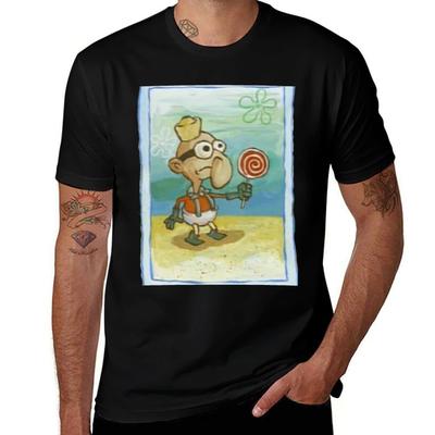 Barnacle Boy Baby Picture T-Shirt Cotton Tshirt 100% Funny T Shirts Dark Humor Man T Shirts for Men T-Shirt