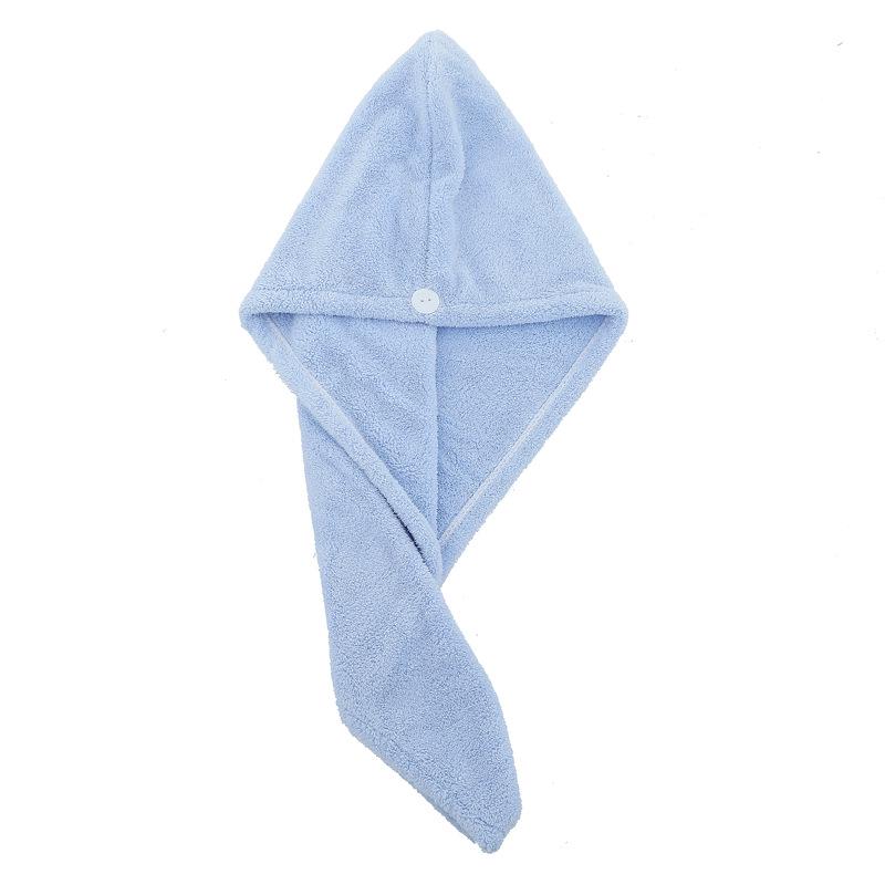 Drying Hair Towel Dry Hair Cap Microfiber Hair Drying Wrap Strong Water Absorbent Triangle Shower Hat Wiping Hair Towel Tool