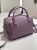 Genuine Leather Women's Crossbody Boston Pillow Handbag - High-End Style