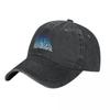 Tokyo Districts (blues) Cowboy Hat Golf Mountaineering Summer Hat Golf Wear Men Women's