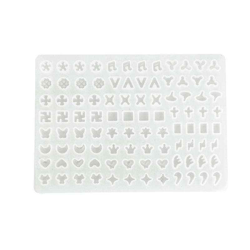 Fashionable Earring Sturdy Silicone Mould Set Accessory Portable for Stylish Jewelry Making Resin Casting Set