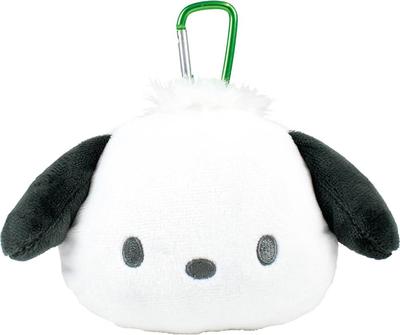 T's Factory Sanrio Peluche Mascotte Zippée Pochacco avec Mousqueton SR-5541432PC