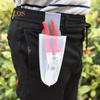 Portable Gardening Scissors Storage Box Multi-use Pruning Shear Cutter Holder Plastic Transparent Waist Box for Branch Pruner Pliers Trimmer Garden