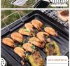 Portable Outdoor Folding Charcoal Barbecue Grill Rack